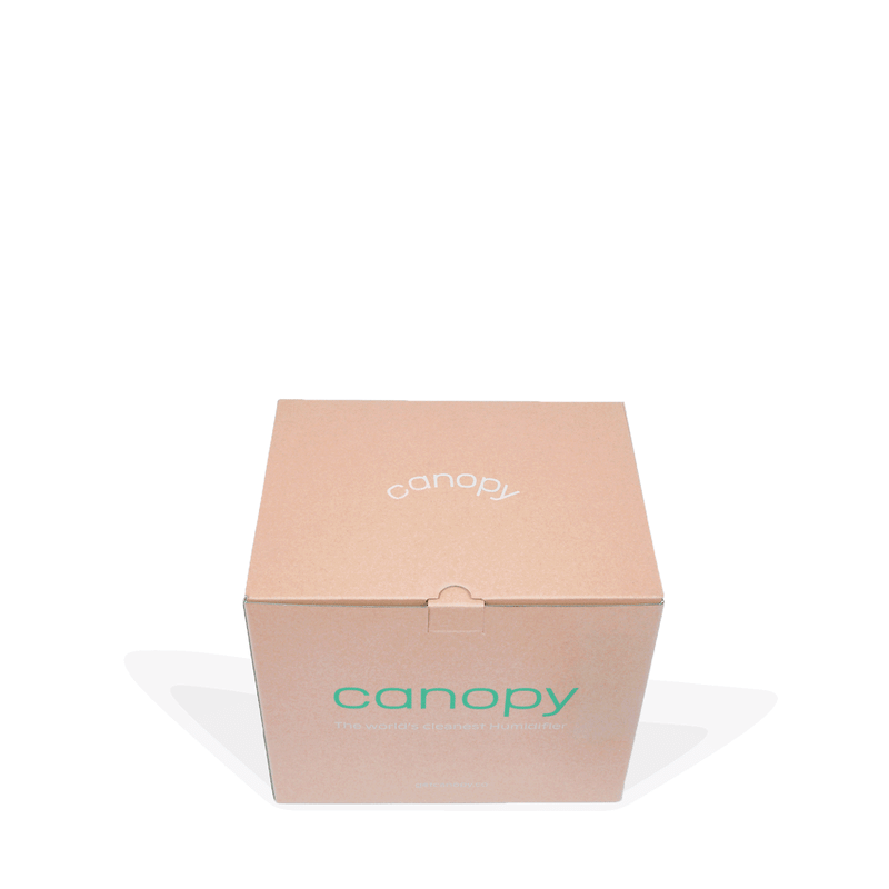 Canopy - unboxing gif of packaging