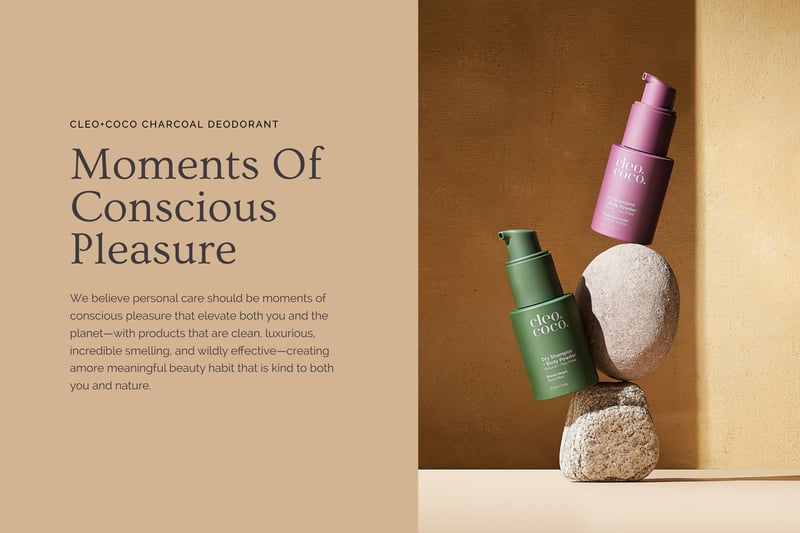 Cleo+Coco Dry shampoo image with text reading: 